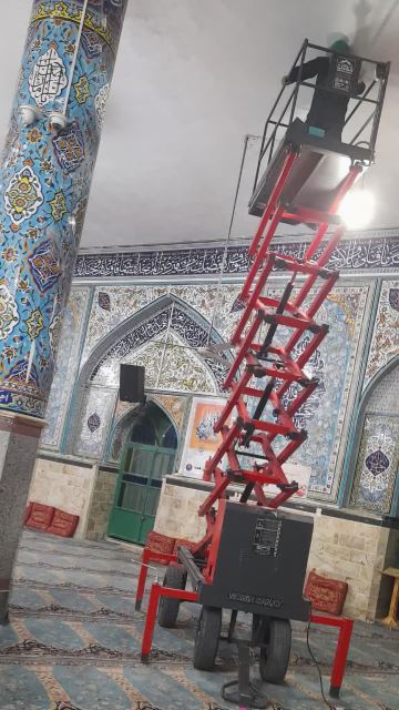 اجاره بالابر اکاردئونی در اصفهان
