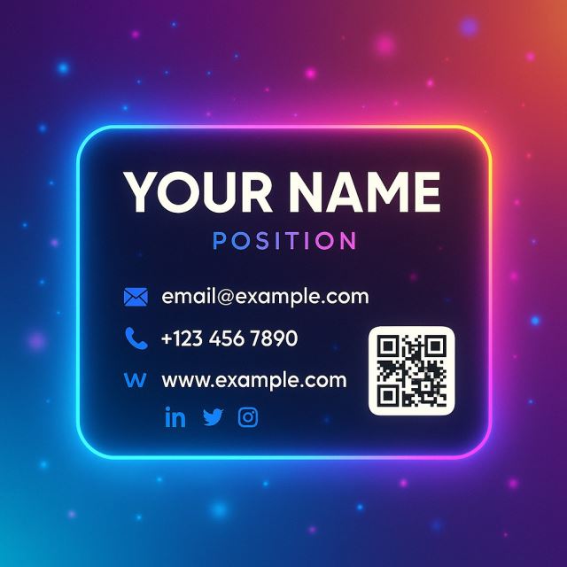 کارت ویزیت مجازی vbc