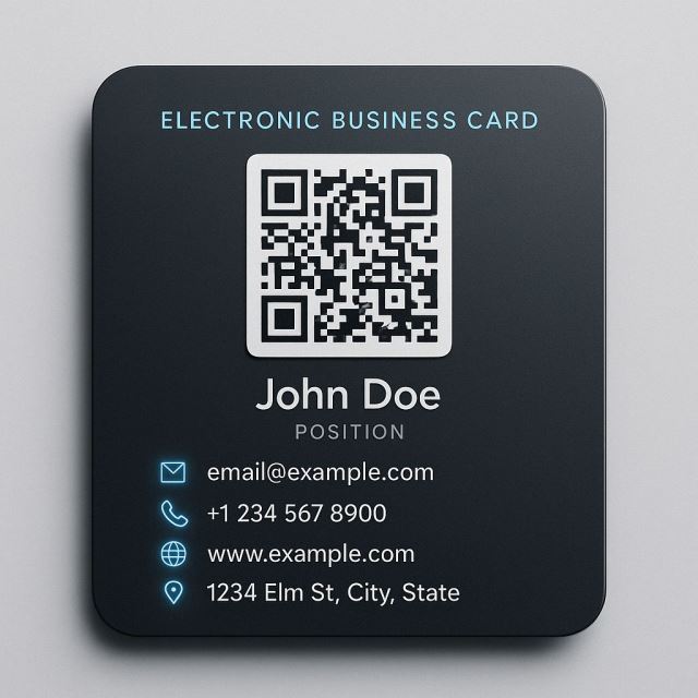کارت ویزیت دیجیتال EBC