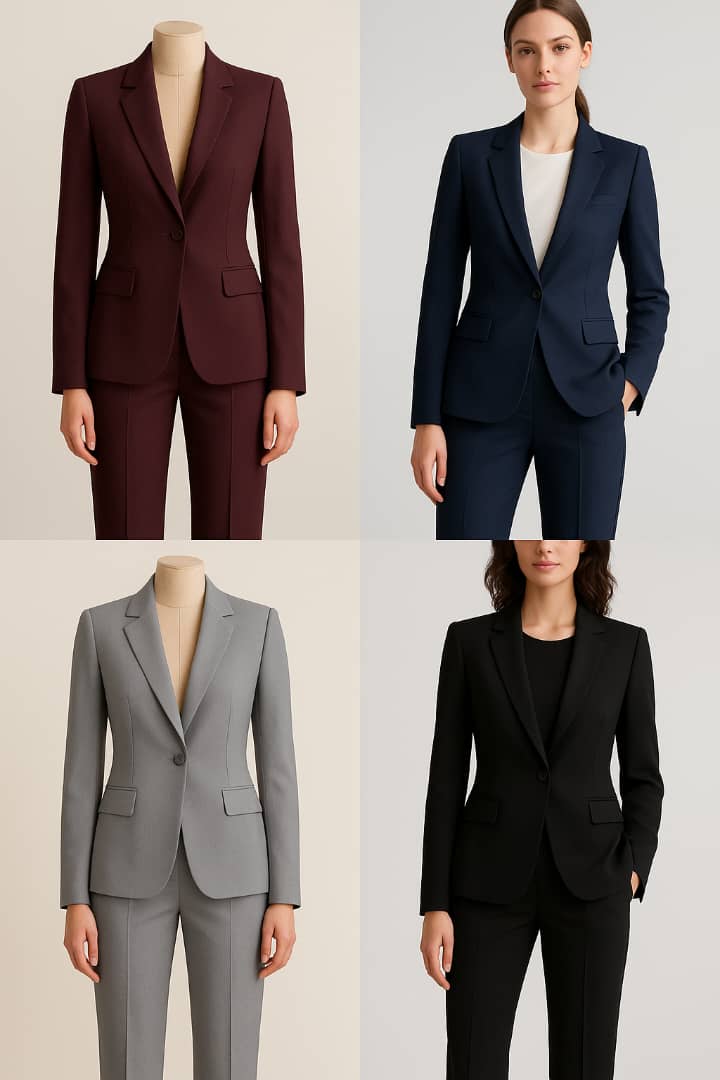 کت شلوار زنانه عمده