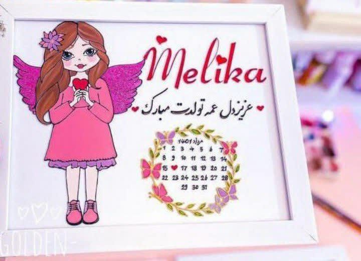 🔸تابلوی نقاشی روی شیشه 😋
