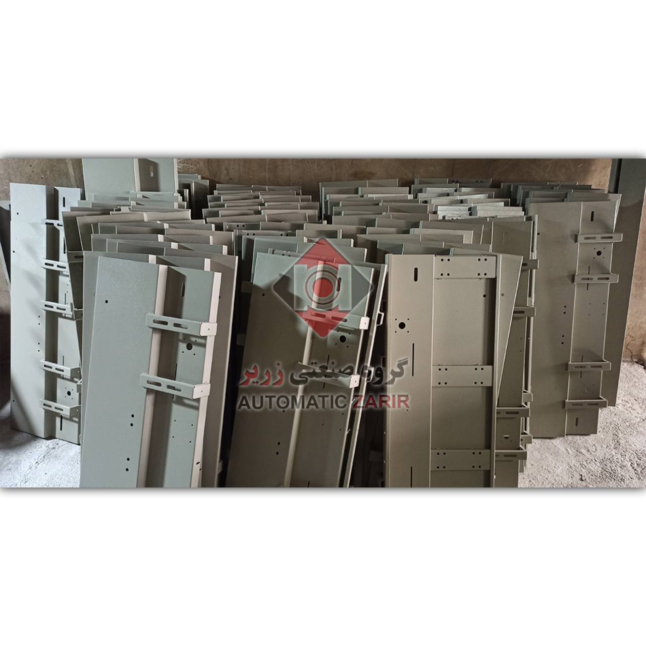 درب نیمه اتوماتیک آسانسور 