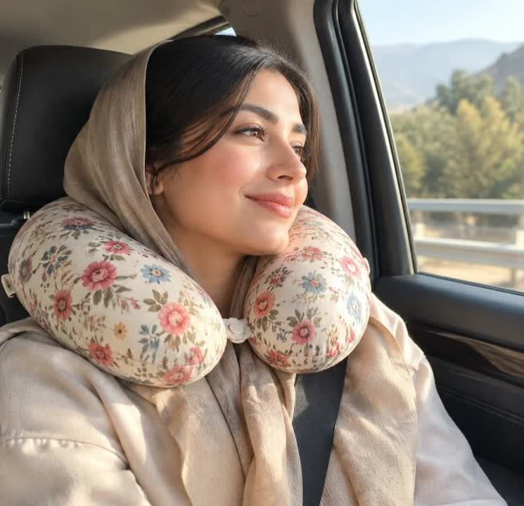 بالش گردنی برای دوره استراحت پس از کاشت بالش گردنی قابل استفاده در دوره استراحت پس از کاشت مو و ابرو