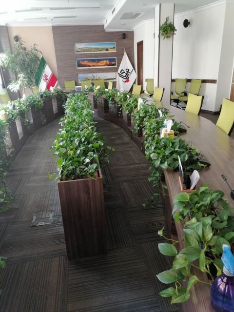 محوطه سازى ادارات در تهران