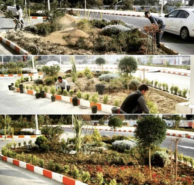 خدمات نگهدارى فضاى سبز در ادارات