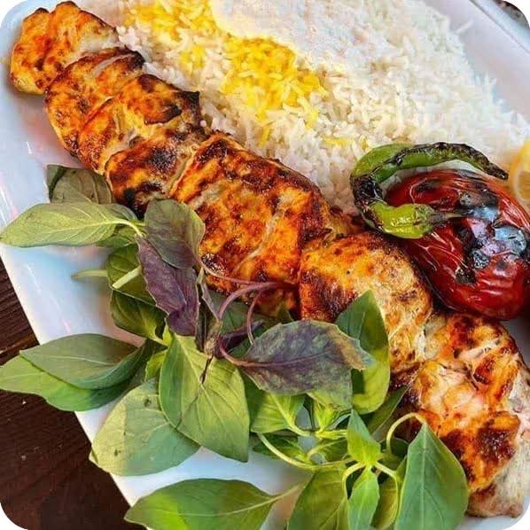 چلو جوجه کباب