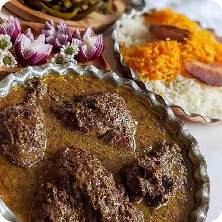 چلو خورشت فسنجان