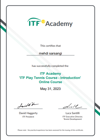 آموزشگاه تنیس