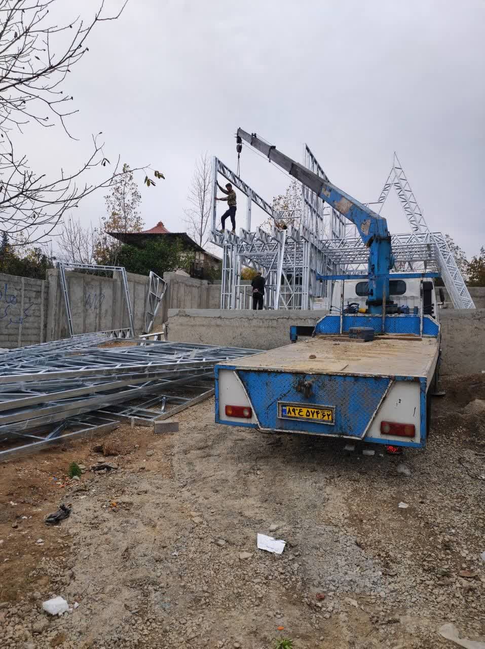 قیمت نصب سازه ال اس اف در سال 1404