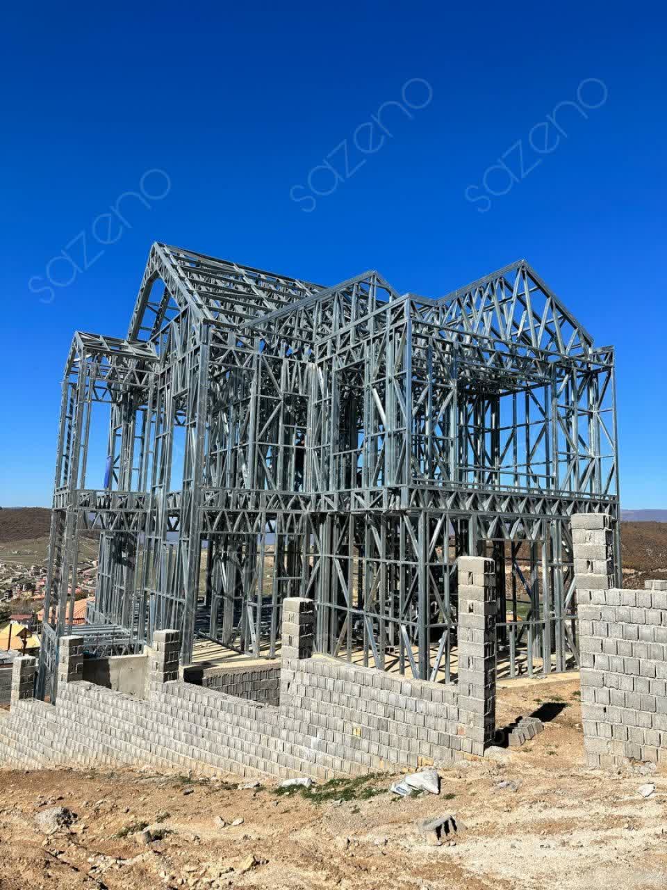 هزینه ساخت اداری با ال اس اف