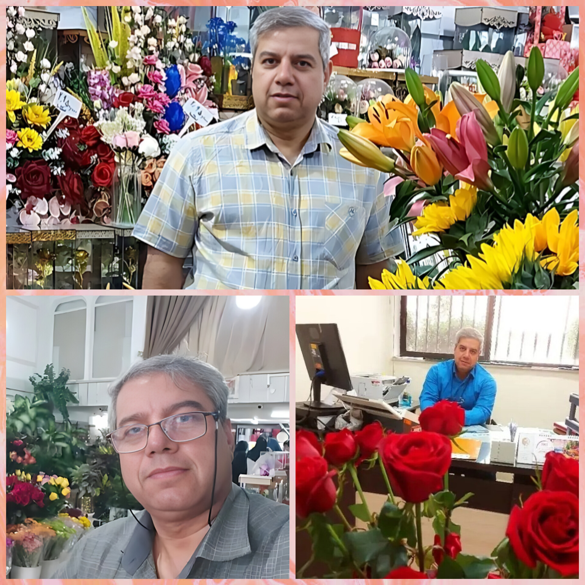 بهترین گل فروشی کرمان  تالار گل کاملیا