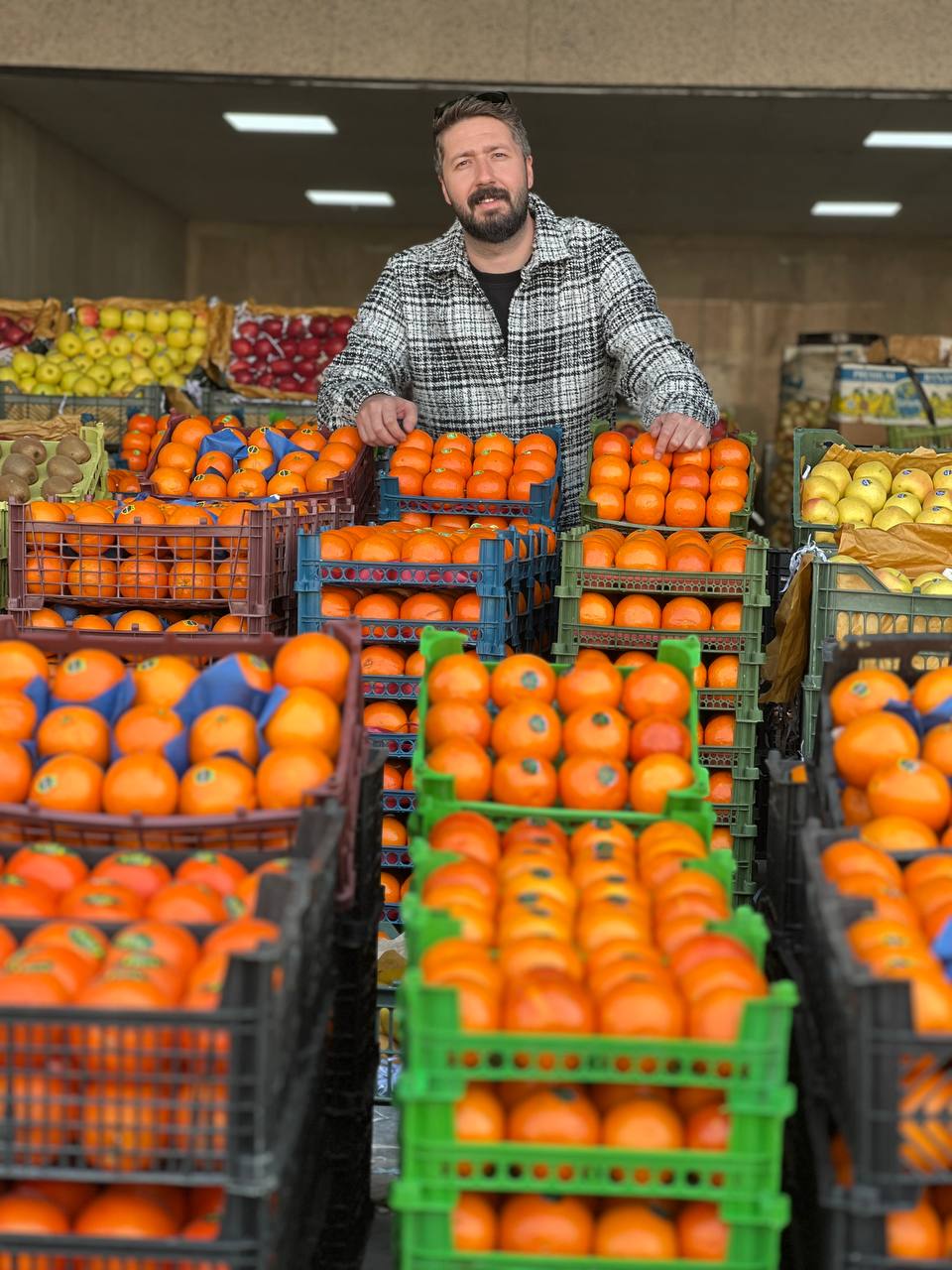 خرید میوه و صیفی جات از تره بار