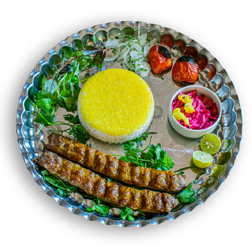 چلو کباب