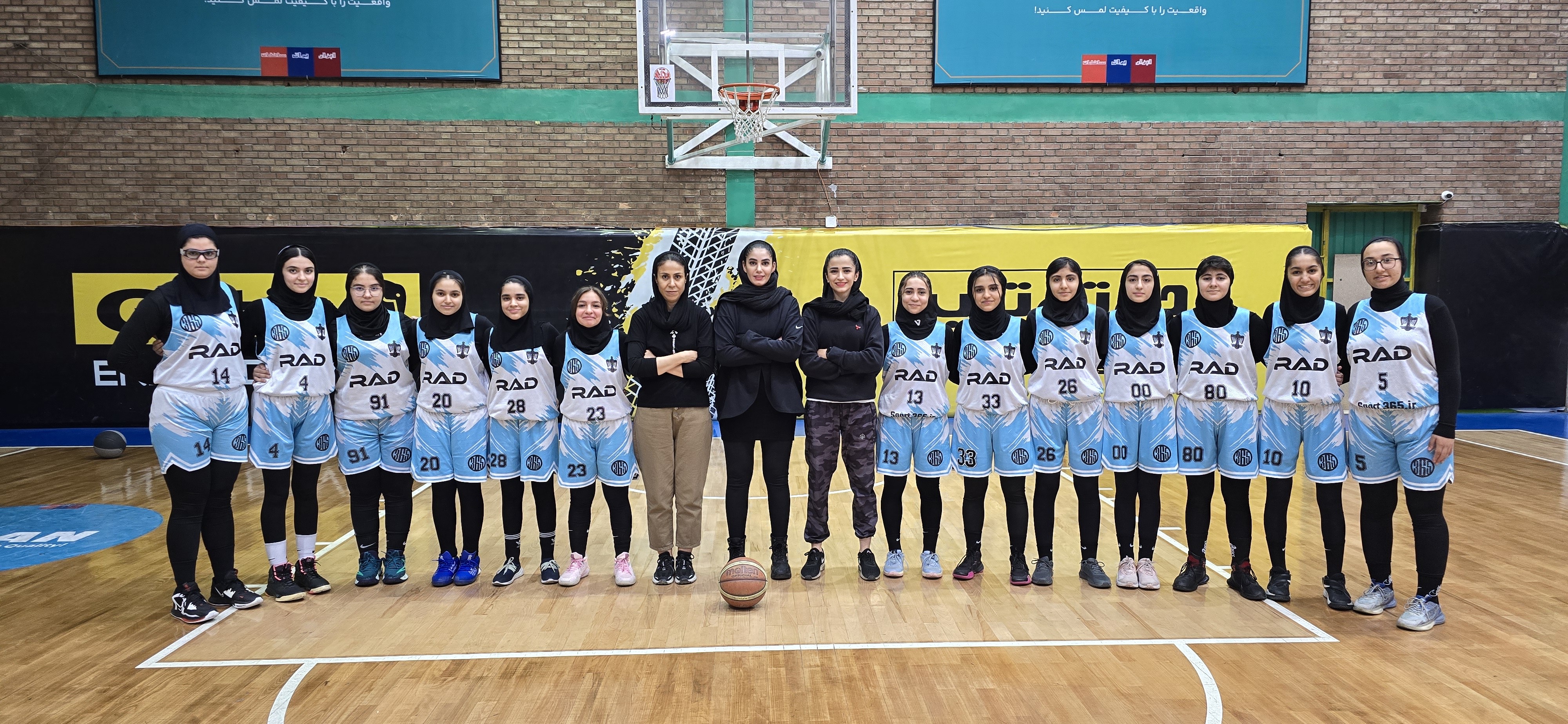 حرفه ای ترین کلاس بسکتبال نیاوران