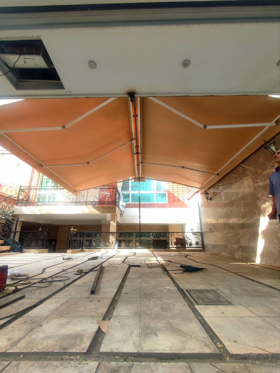 اجرای سایبان در مشهد