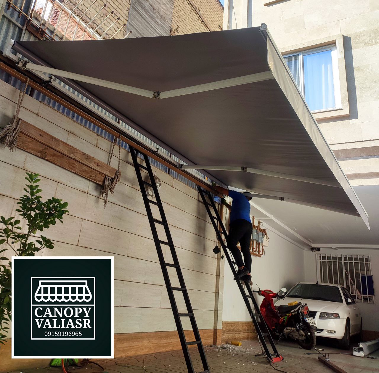 اجرای سایبان در مشهد