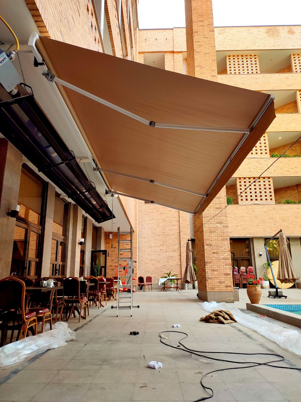 اجرای سایبان در مشهد