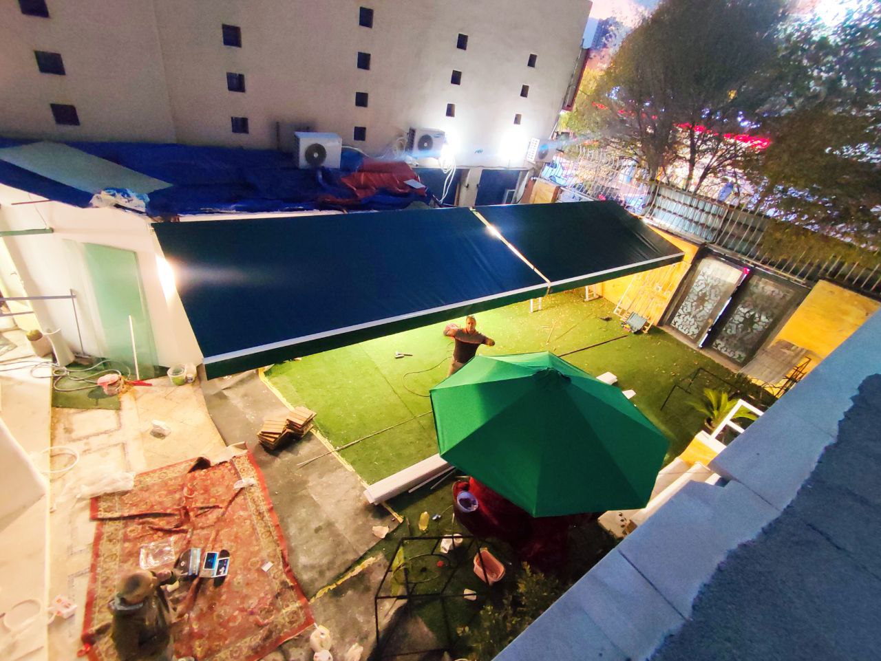 اجرای سایبان در مشهد