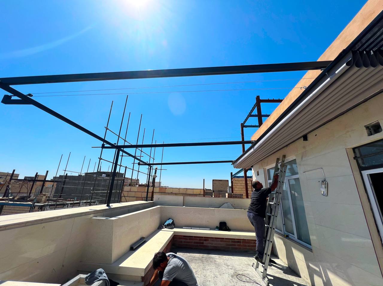 اجرای سایبان در مشهد