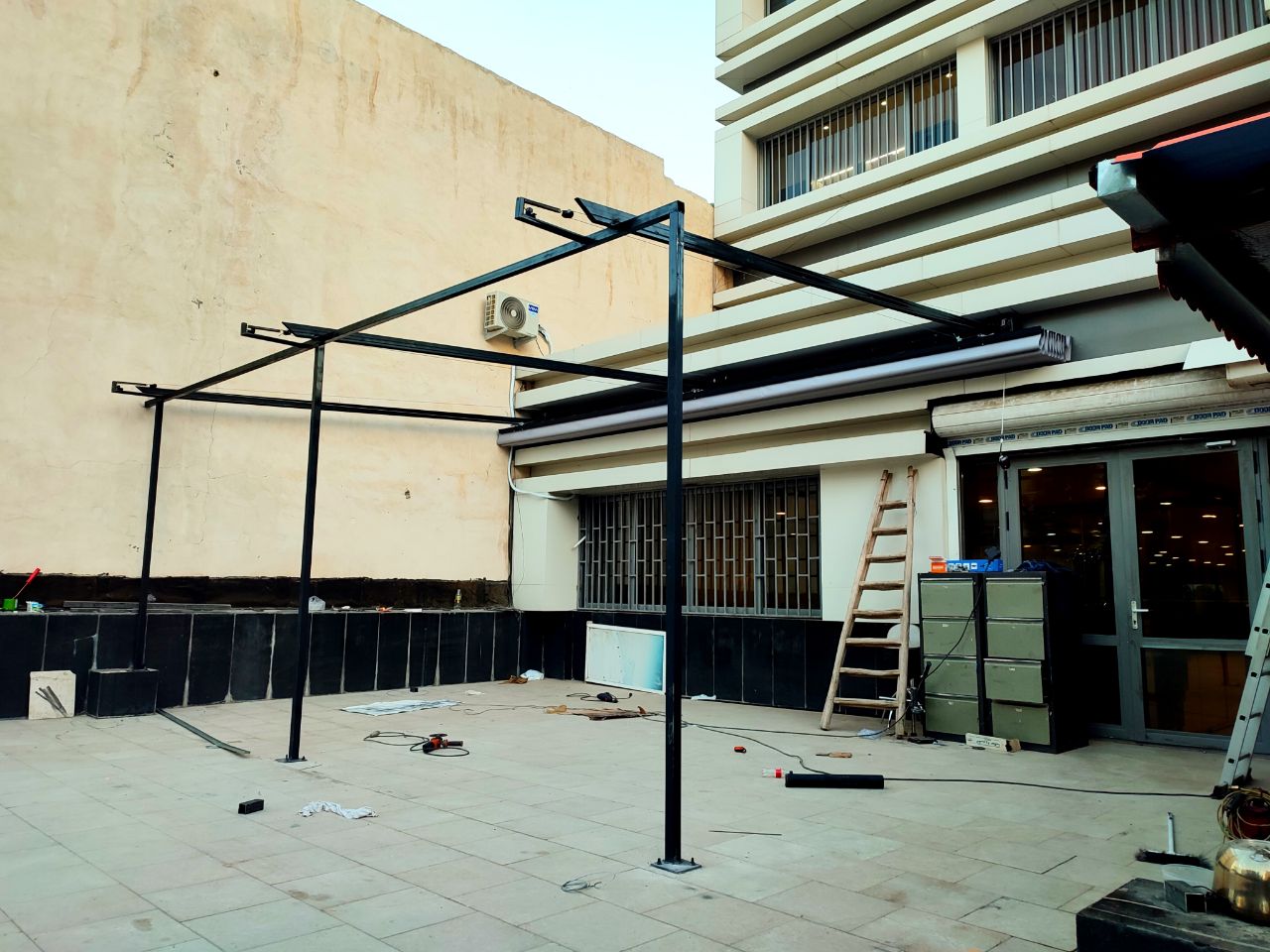 اجرای سایبان در مشهد