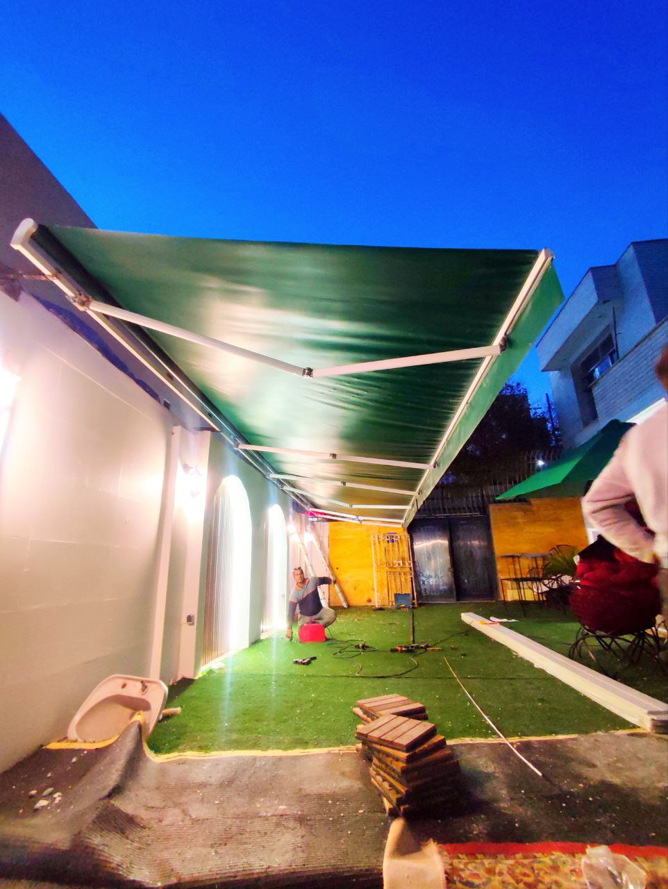 اجرای سایبان در مشهد