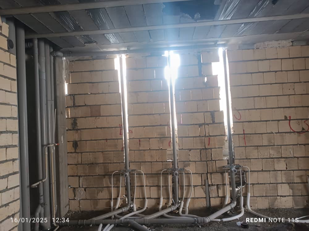 لوله کشی ساختمان در اصفهان 