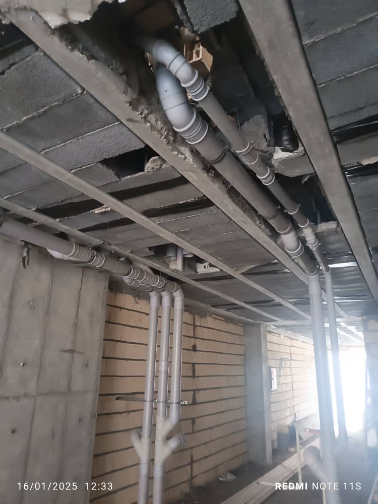 لوله کشی ساختمان در اصفهان 