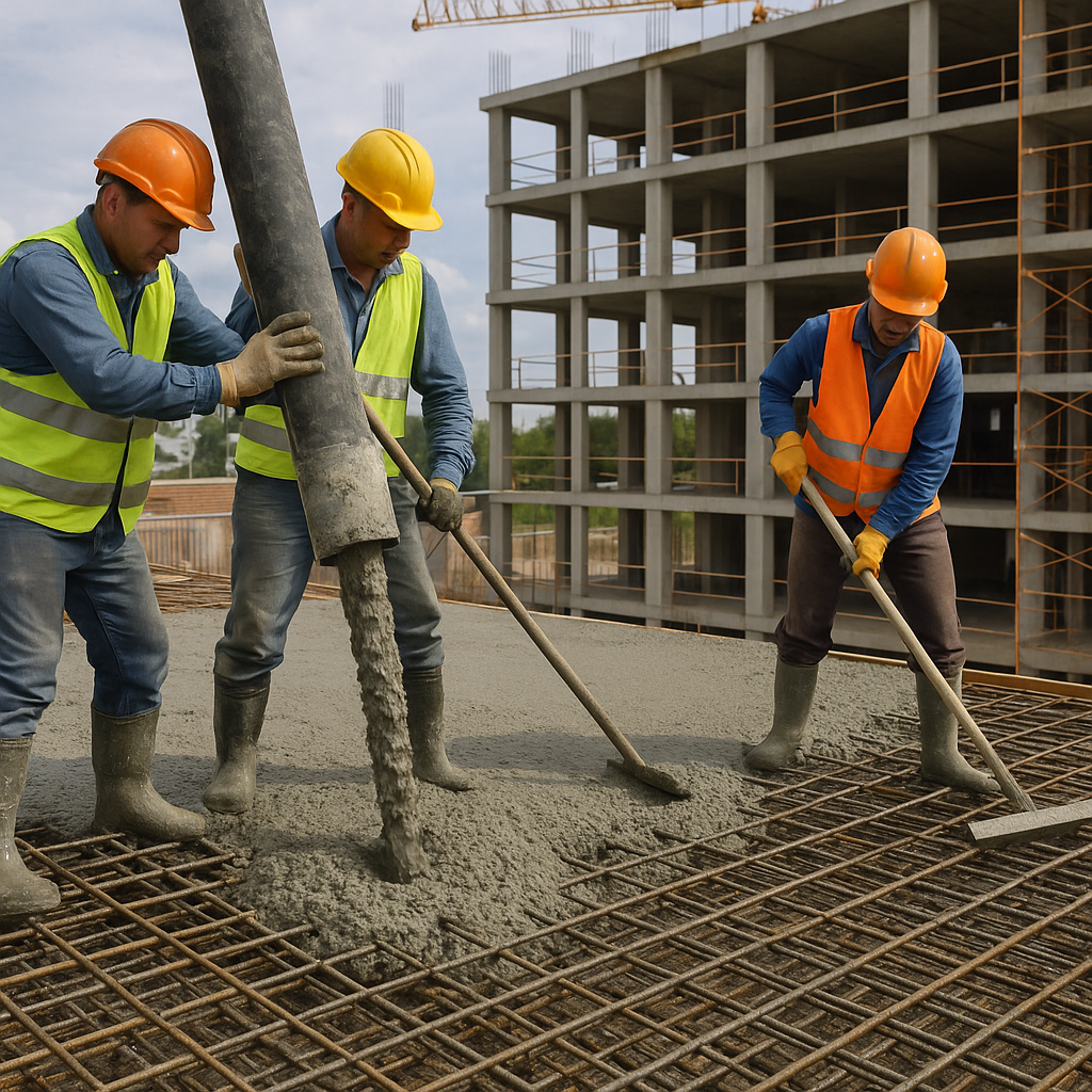 بهترین بتن ریزی در ایران 