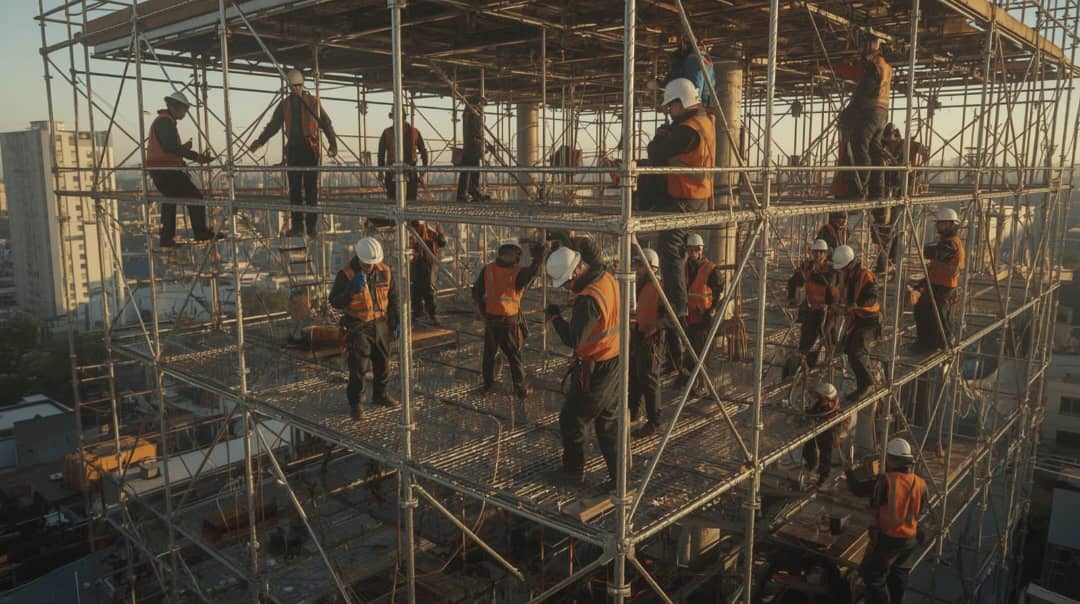 داربست فلزی اهمیت انتخاب نوع داربست مناسب