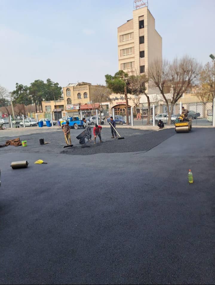 آسفالت کاری در شمال تهران 