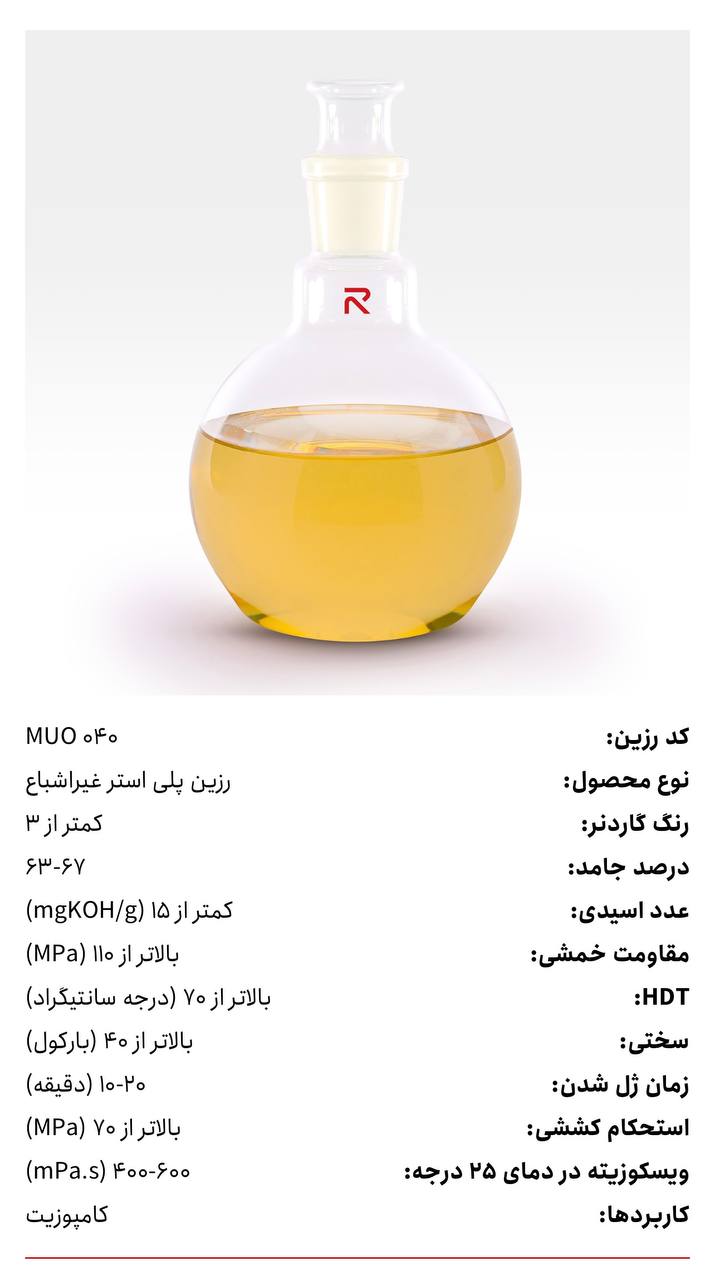 خرید وقیمت رزین پلی استر