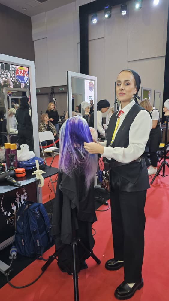 آموزش کوتاهی روی سر مانکن