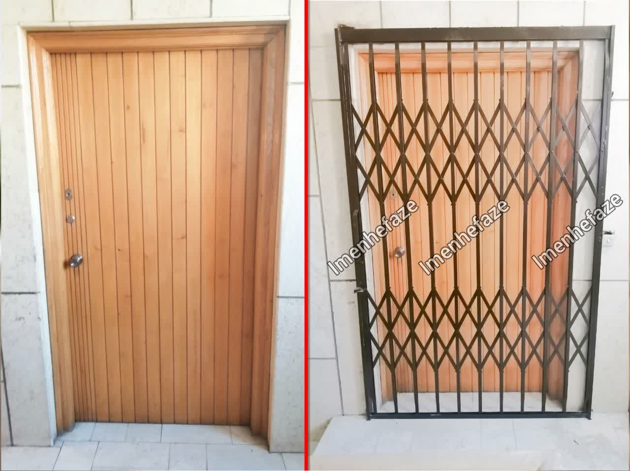 خرید درب آکاردون در اصفهان