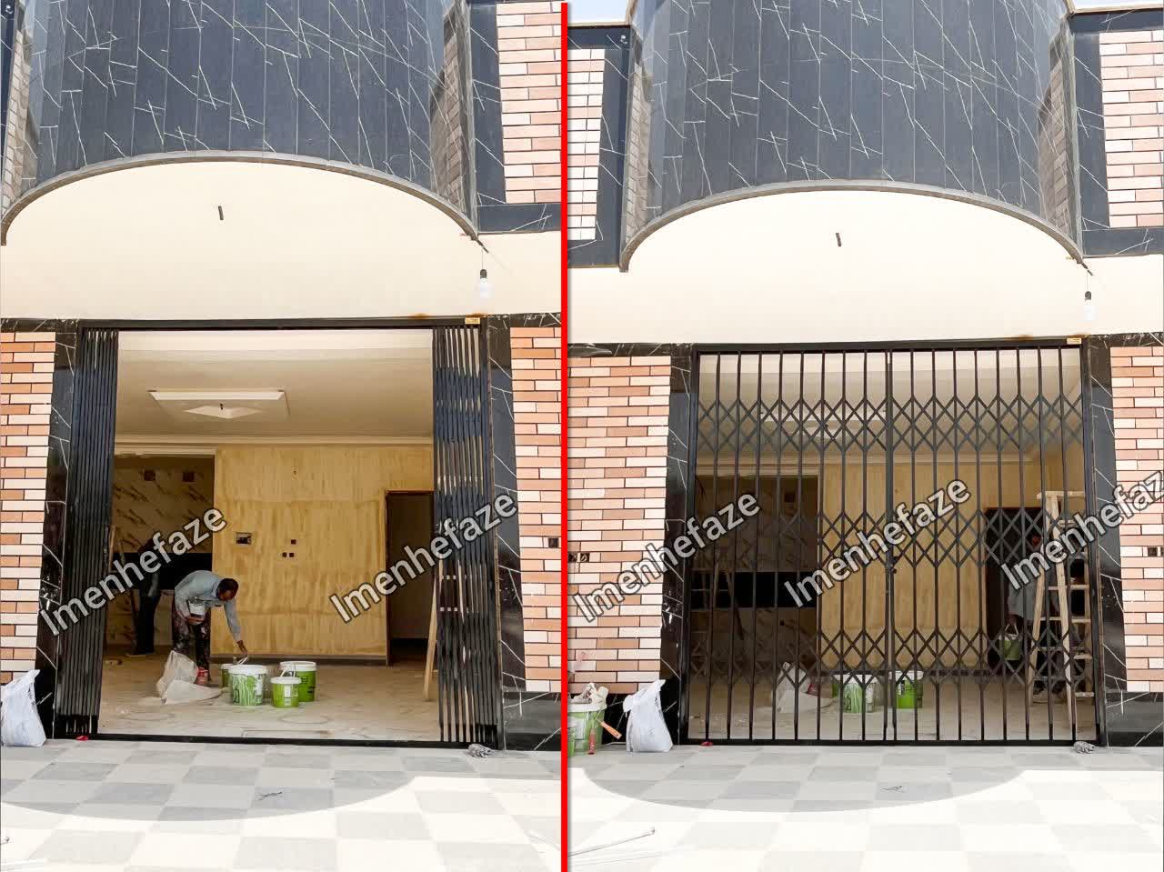 خرید درب آکاردون در اصفهان