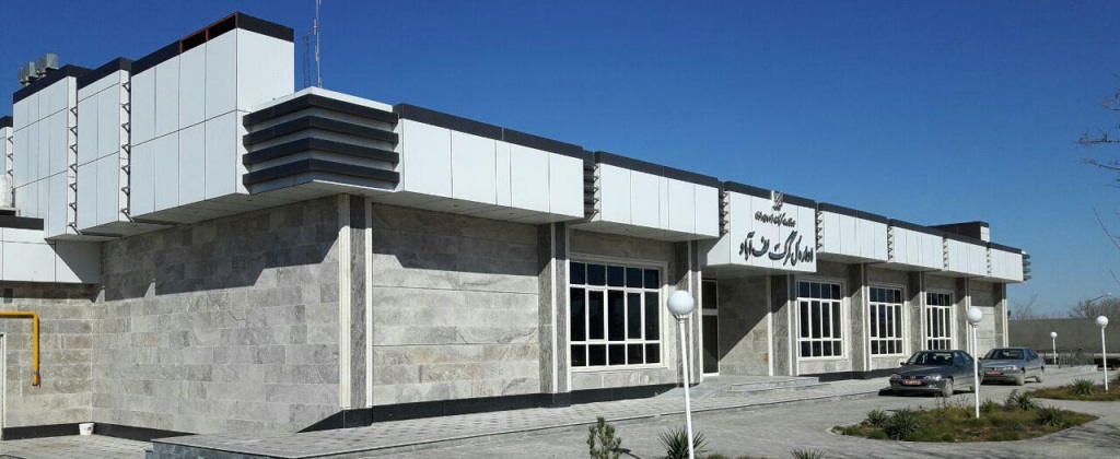 نمایی از گمرک لطف آباد
