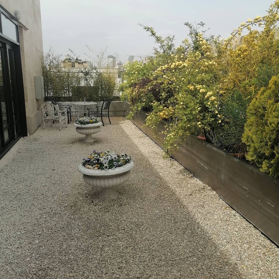طراحى و اجراى روف گاردن در تهران
