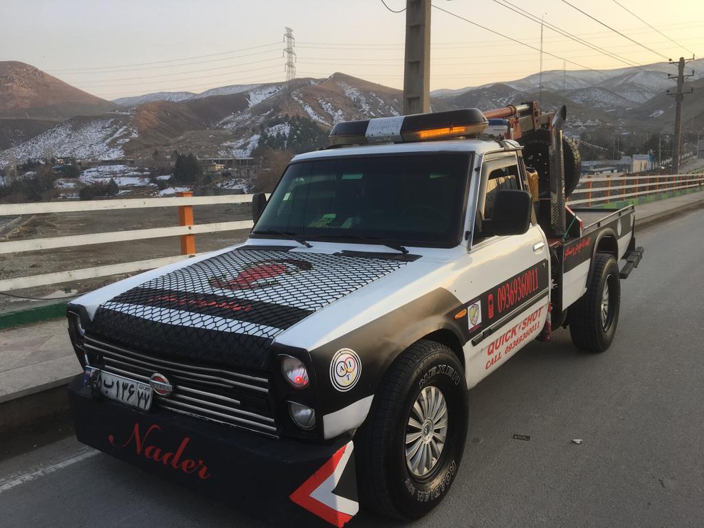 یدک کش شبانه روزی در کهندژ