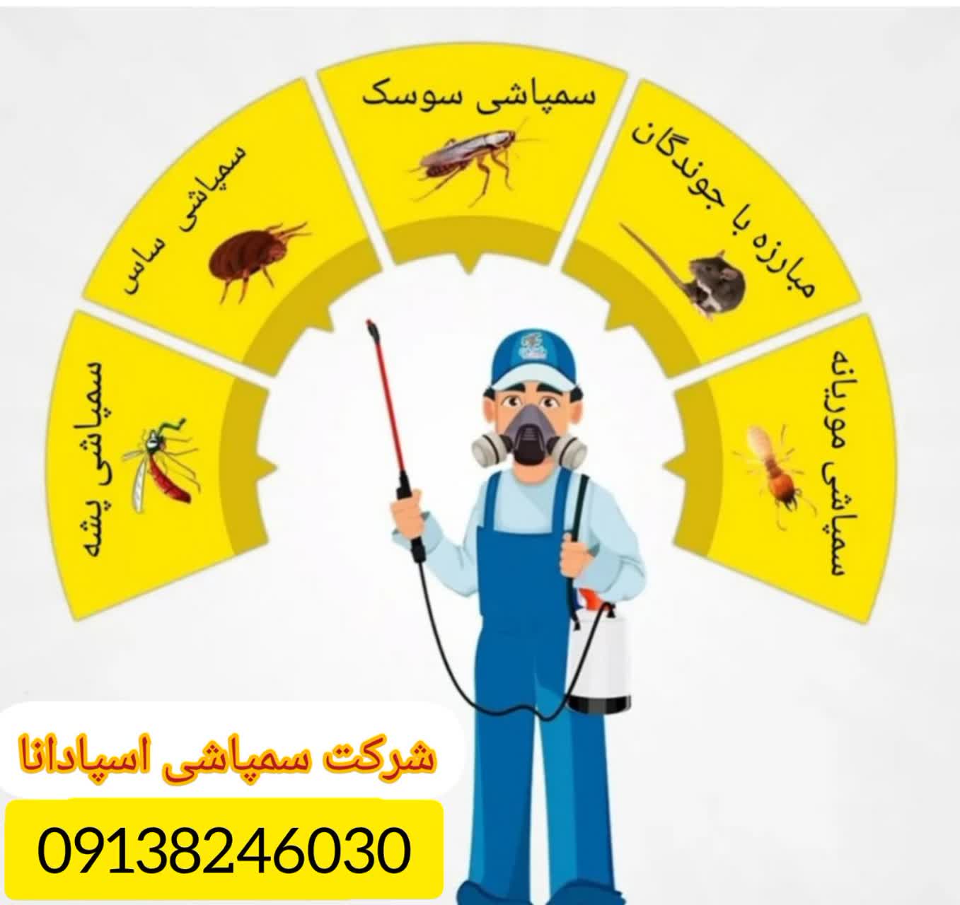 سم پاشی در فولادشهر