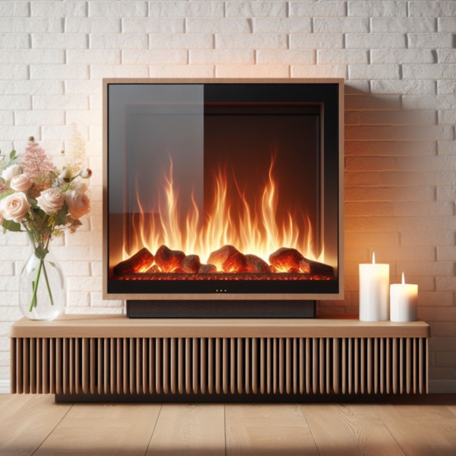 شومینه برقی در مشهد