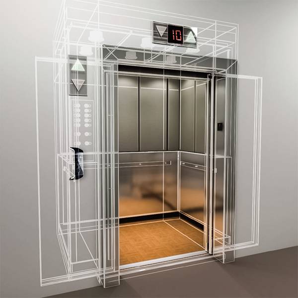 طراحی کابین آسانسور 