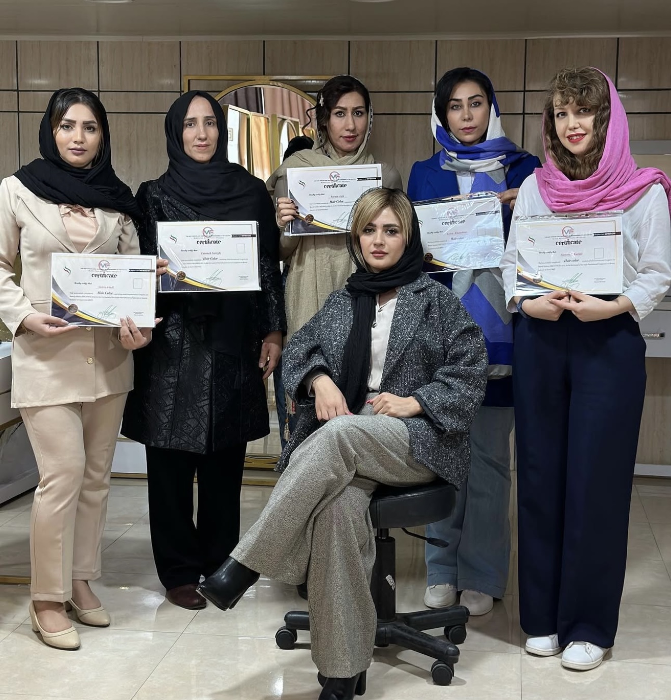 سالن زیبایی در مراغه