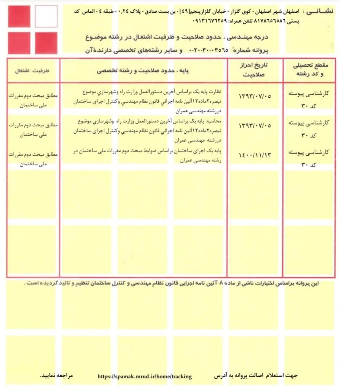 مشاور طراحی نظارت اجرای پروژه های صنعتی ومسکونی