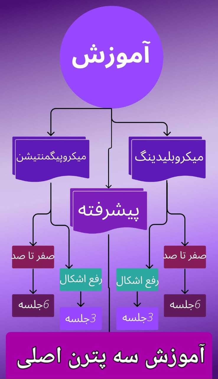 آموزشگاه تخصصی آرایش دائم در گلوگاه