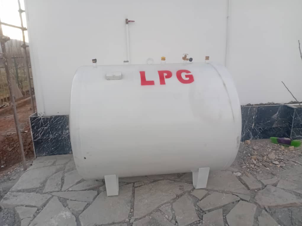 نصب مخزن گاز در اراک 