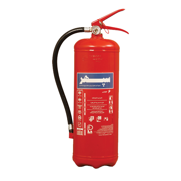 نحوه استفاده از کپسول آتش نشانی پودر و گاز سپهر: