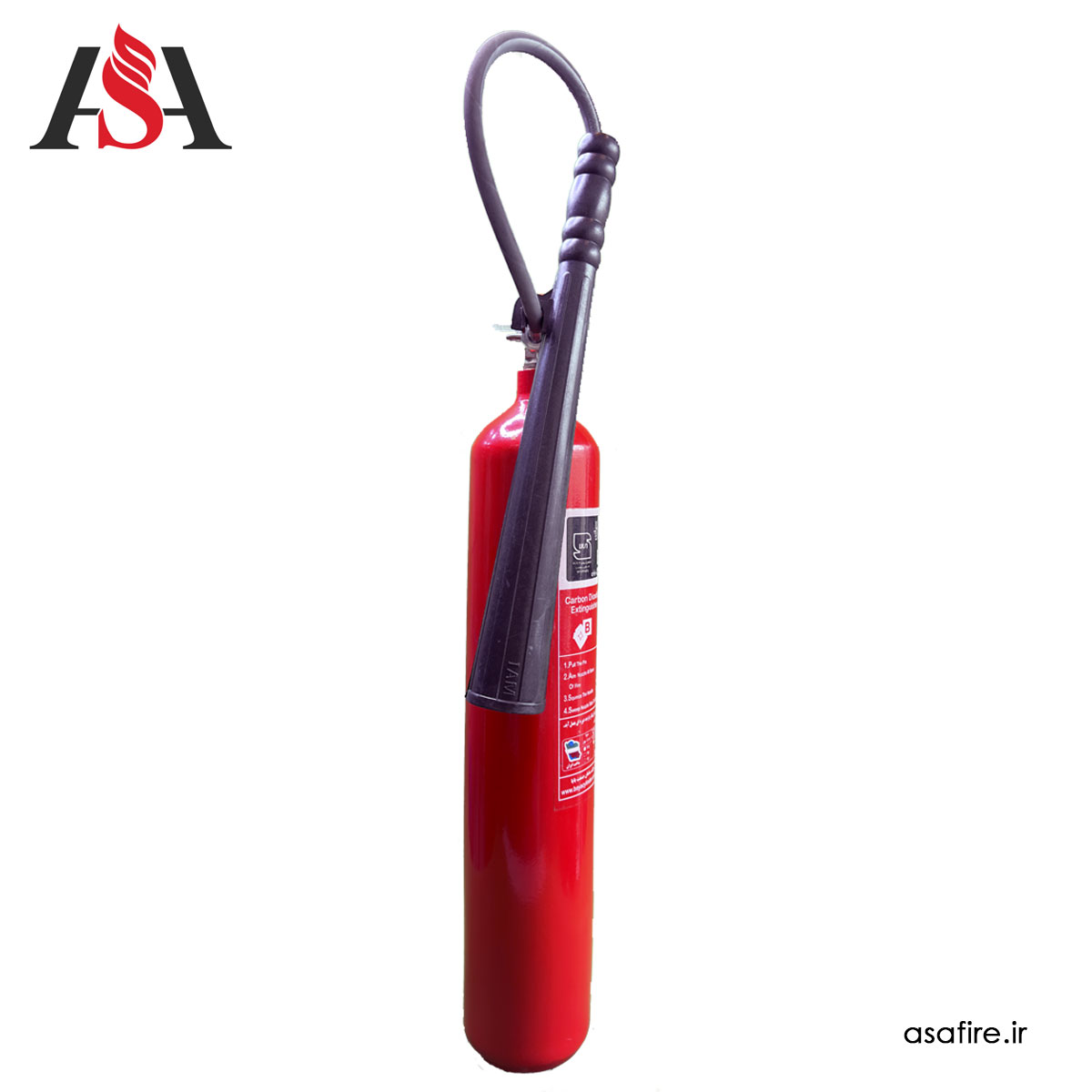 کپسول آتش نشانی دی اکسید کربن CO2: