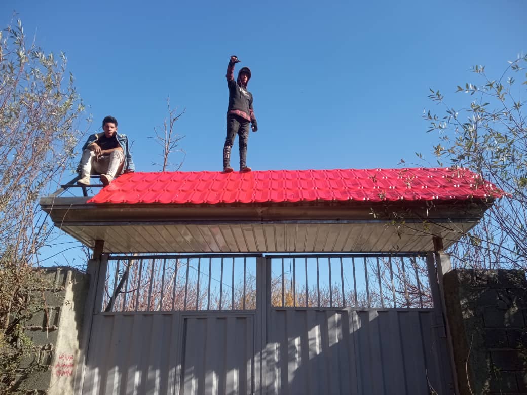 نصب سقف شیب دار در شرق تهران 