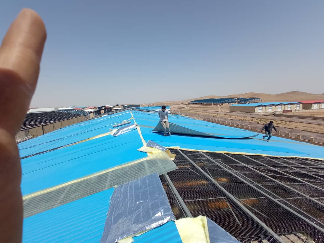 نصب سقف شیب دار در شرق تهران 