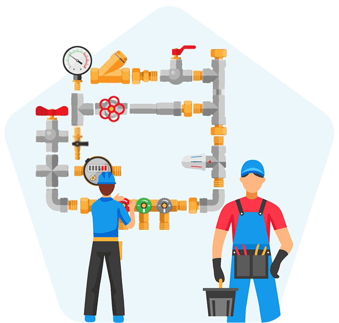 لوله کشی گاز در کهریزک 