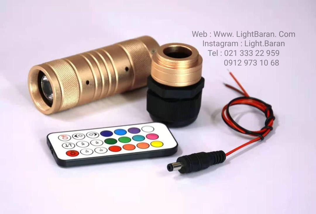 خرید لوازم نورپردازی فیبرنوری 
